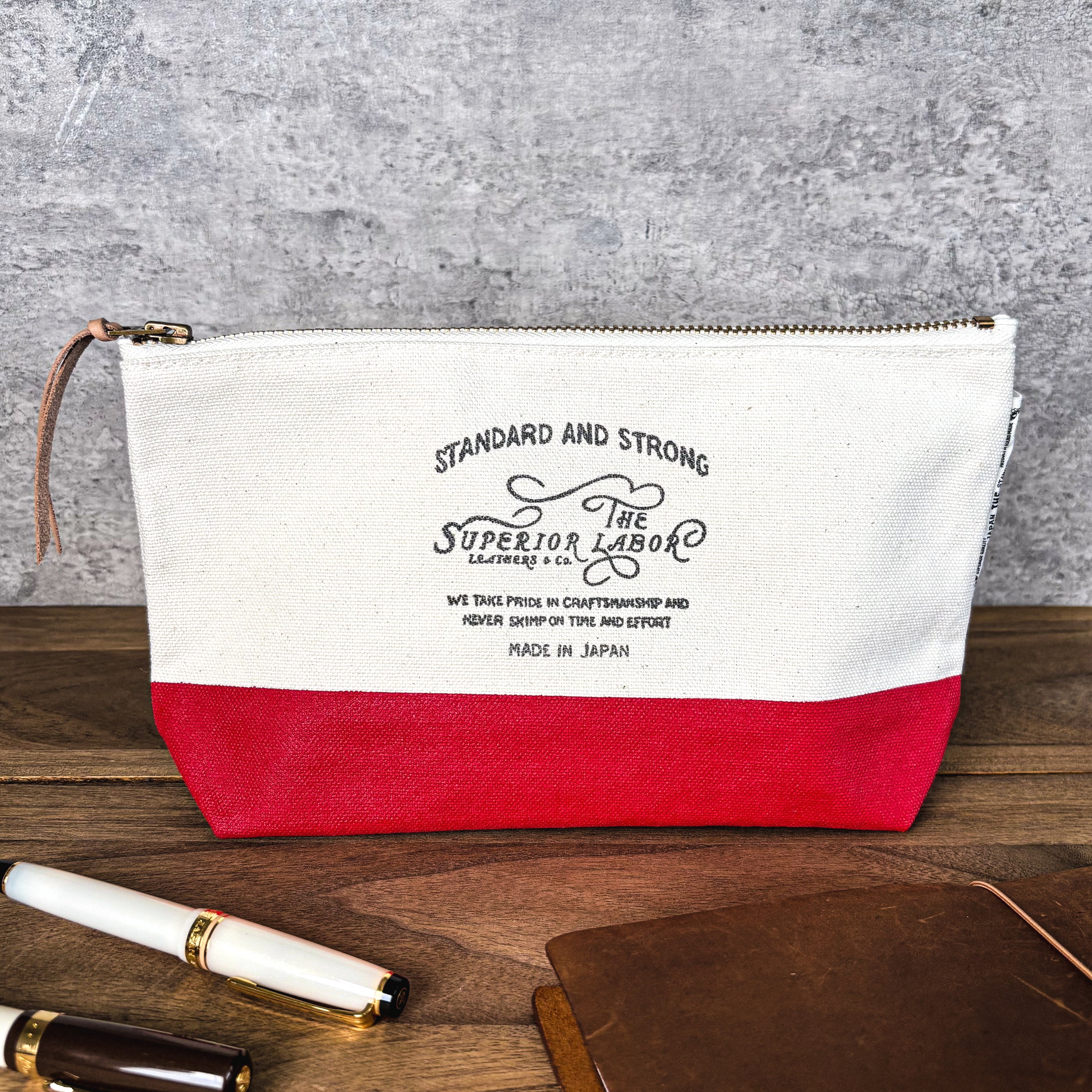 The Superior Labor / Engineer Pouch - Red (Size #3)