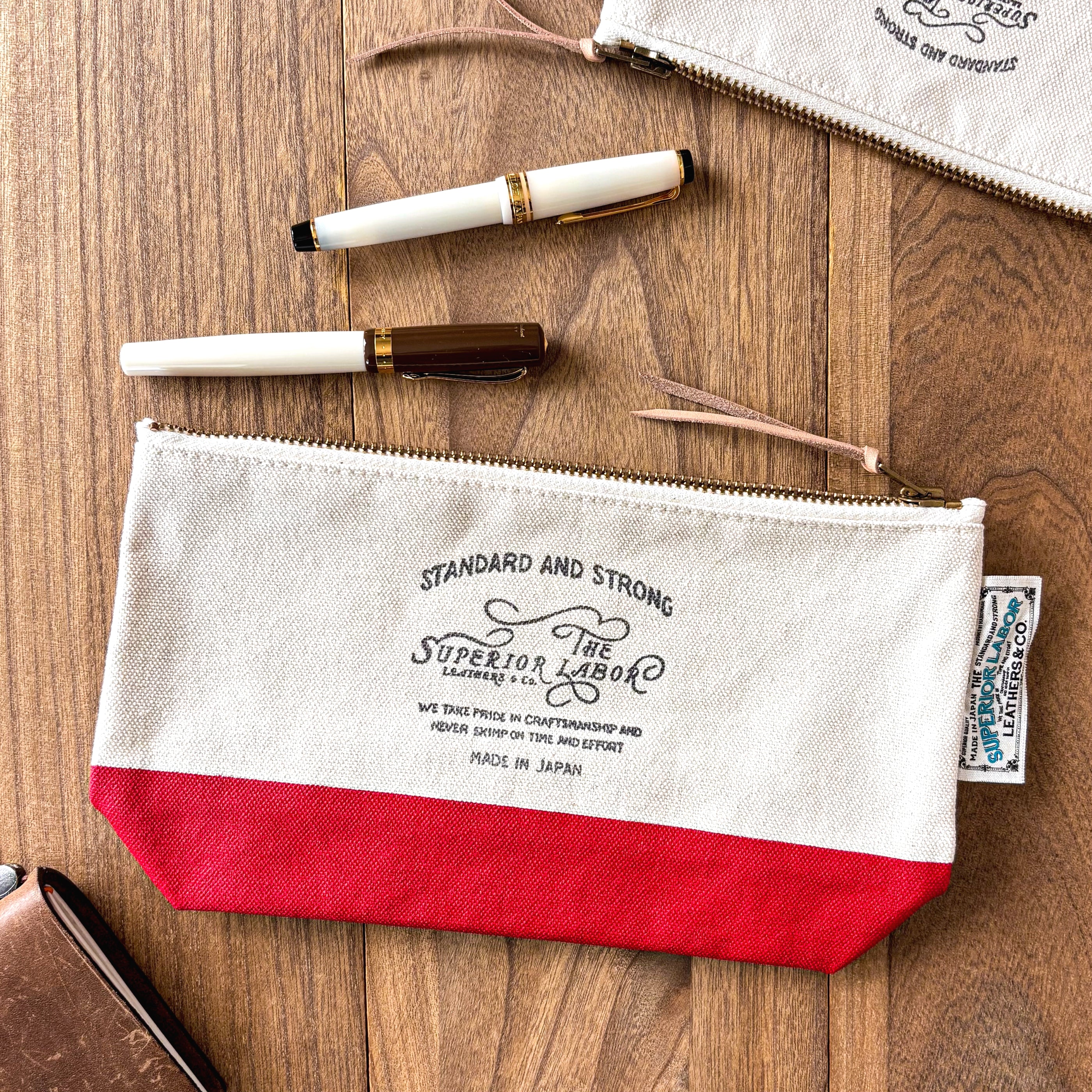 The Superior Labor / Engineer Pouch - Red (Size #3)