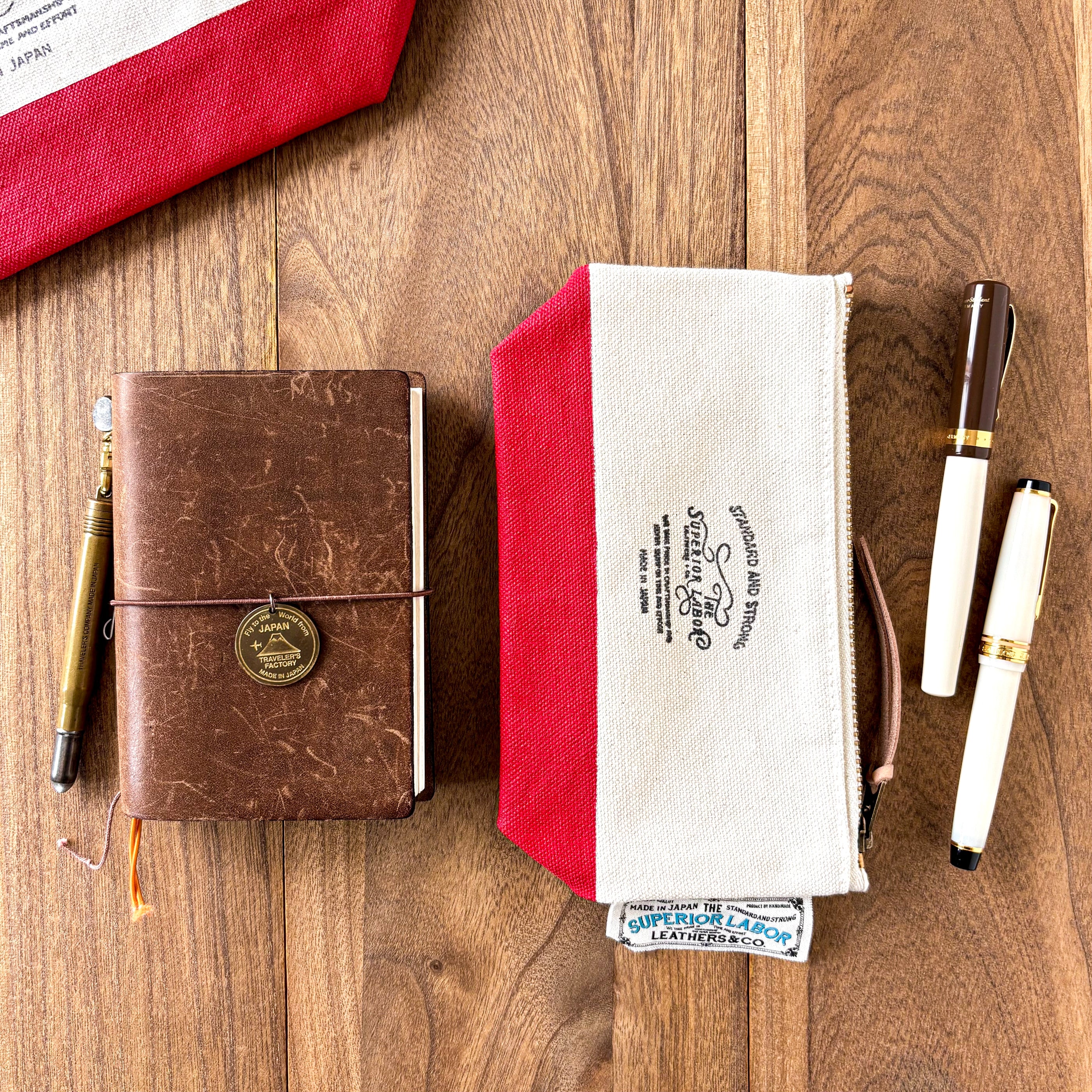 The Superior Labor / Engineer Pouch - Red (Size #2)