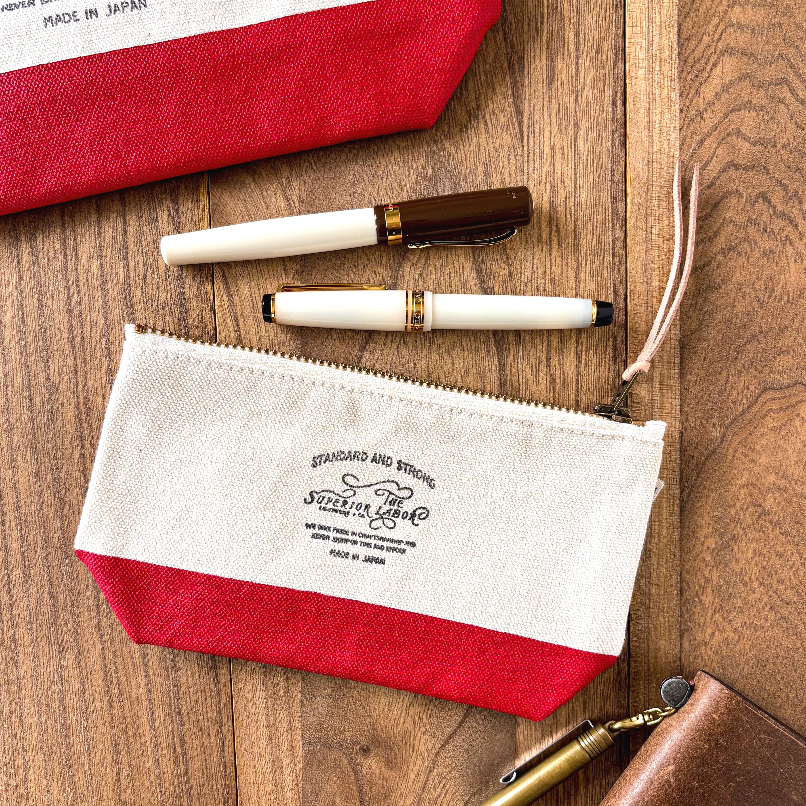 The Superior Labor / Engineer Pouch - Red (Size #2)