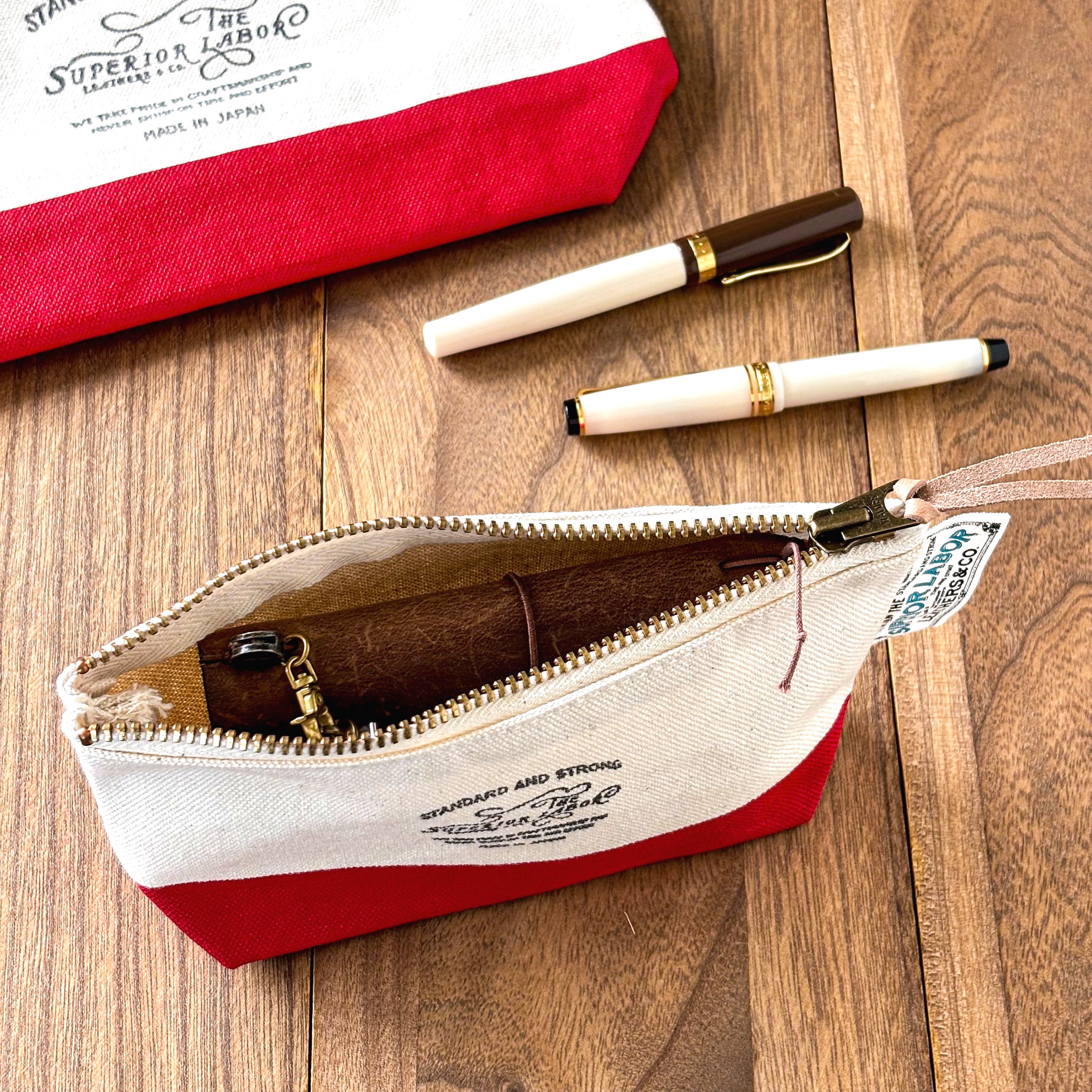The Superior Labor / Engineer Pouch - Red (Size #2)