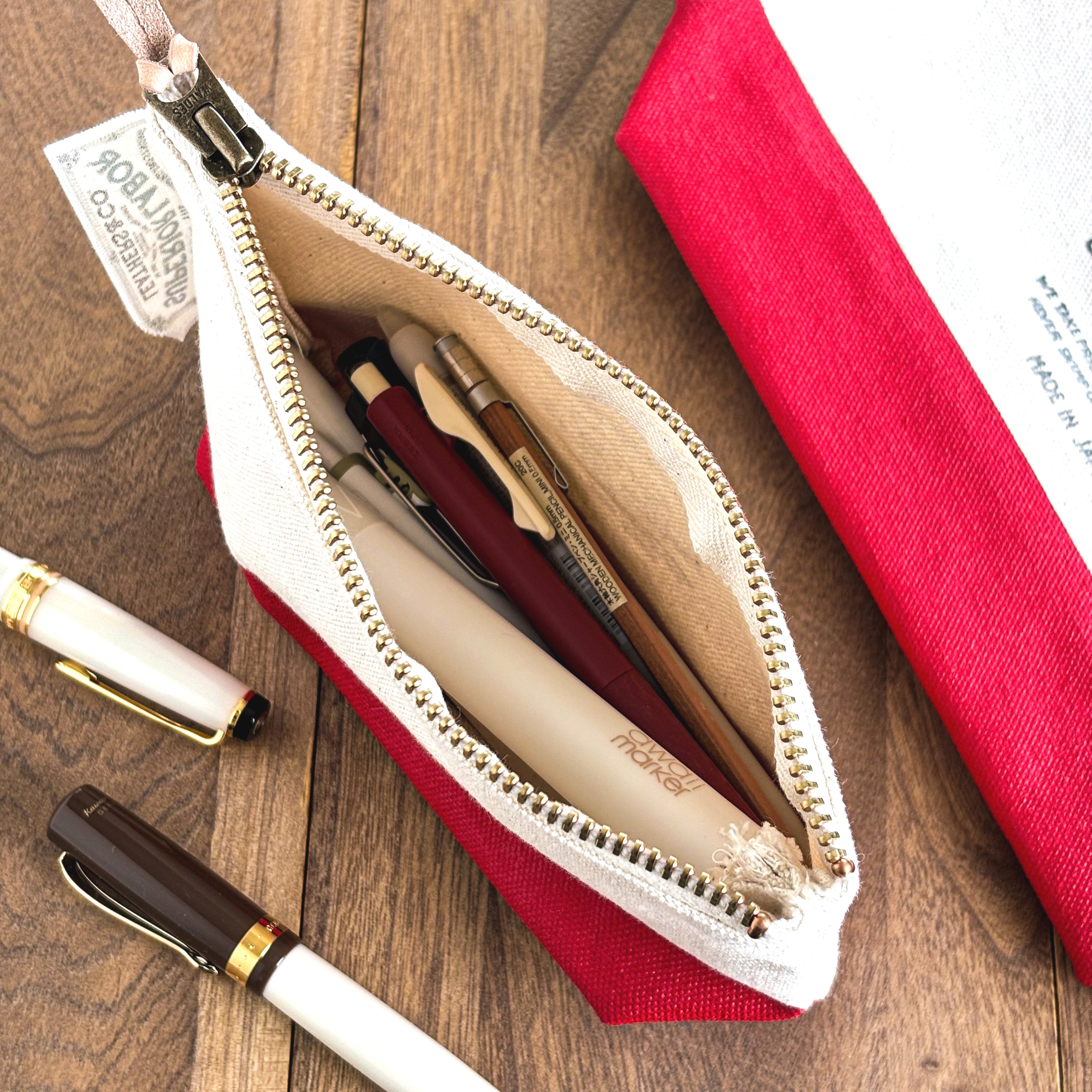 The Superior Labor / Engineer Pouch - Red (Size #2)