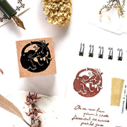 Kuroneko Design / Rubber Stamp - Rolling