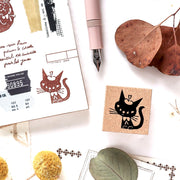 Kuroneko Design / Rubber Stamp - My Little Robin