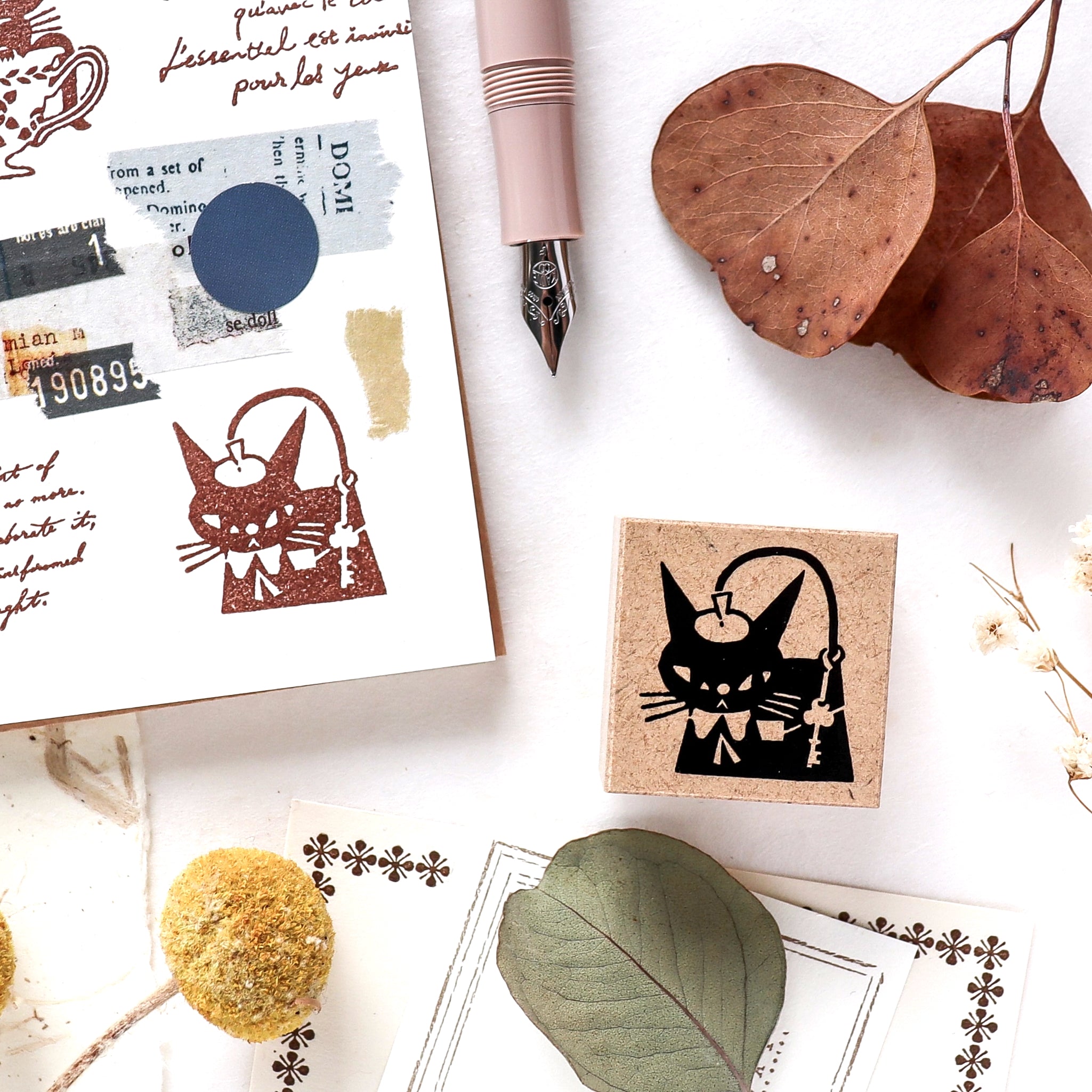 Kuroneko Design / Rubber Stamp - Day Out