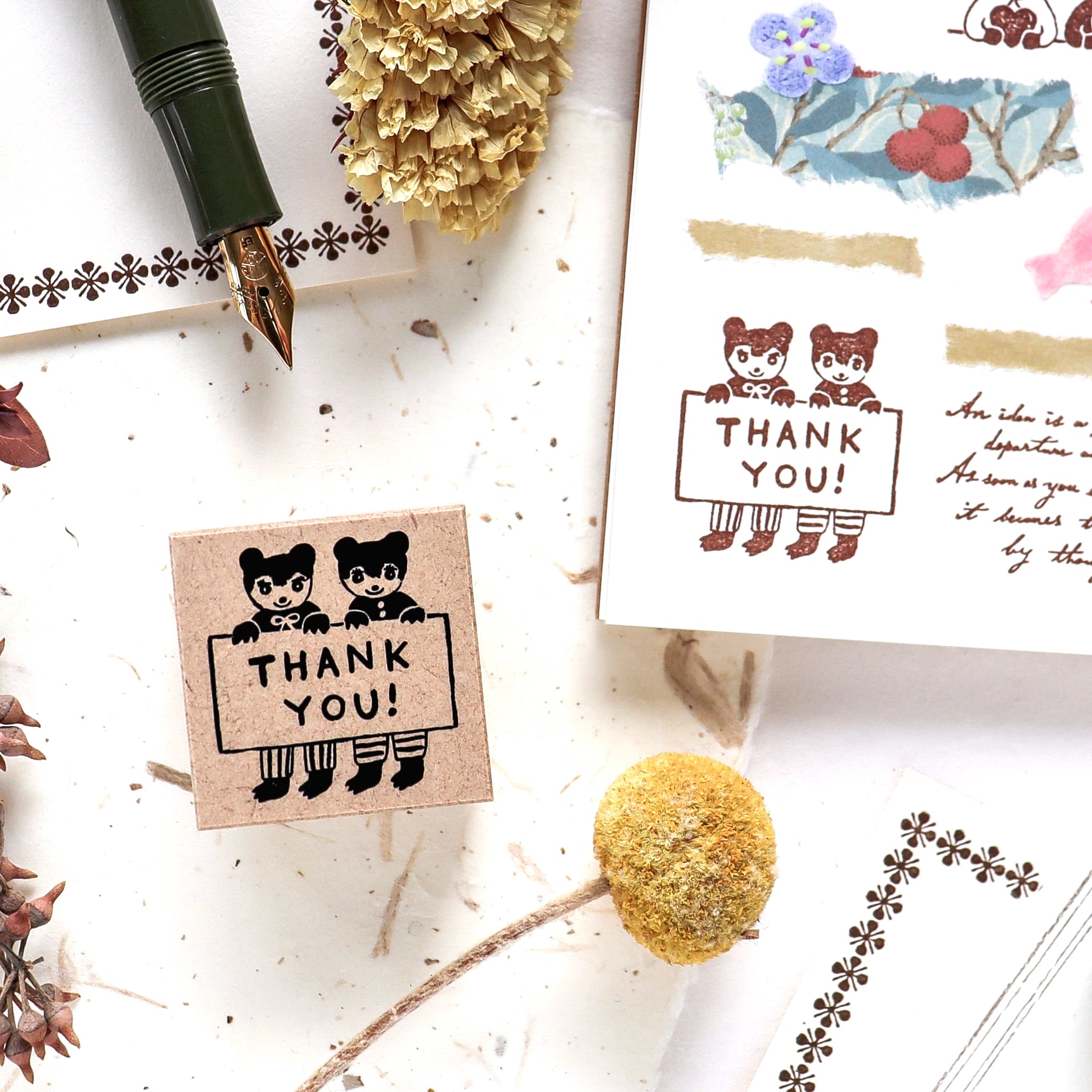 Aiko Fukawa / Rubber Stamp - Thank You