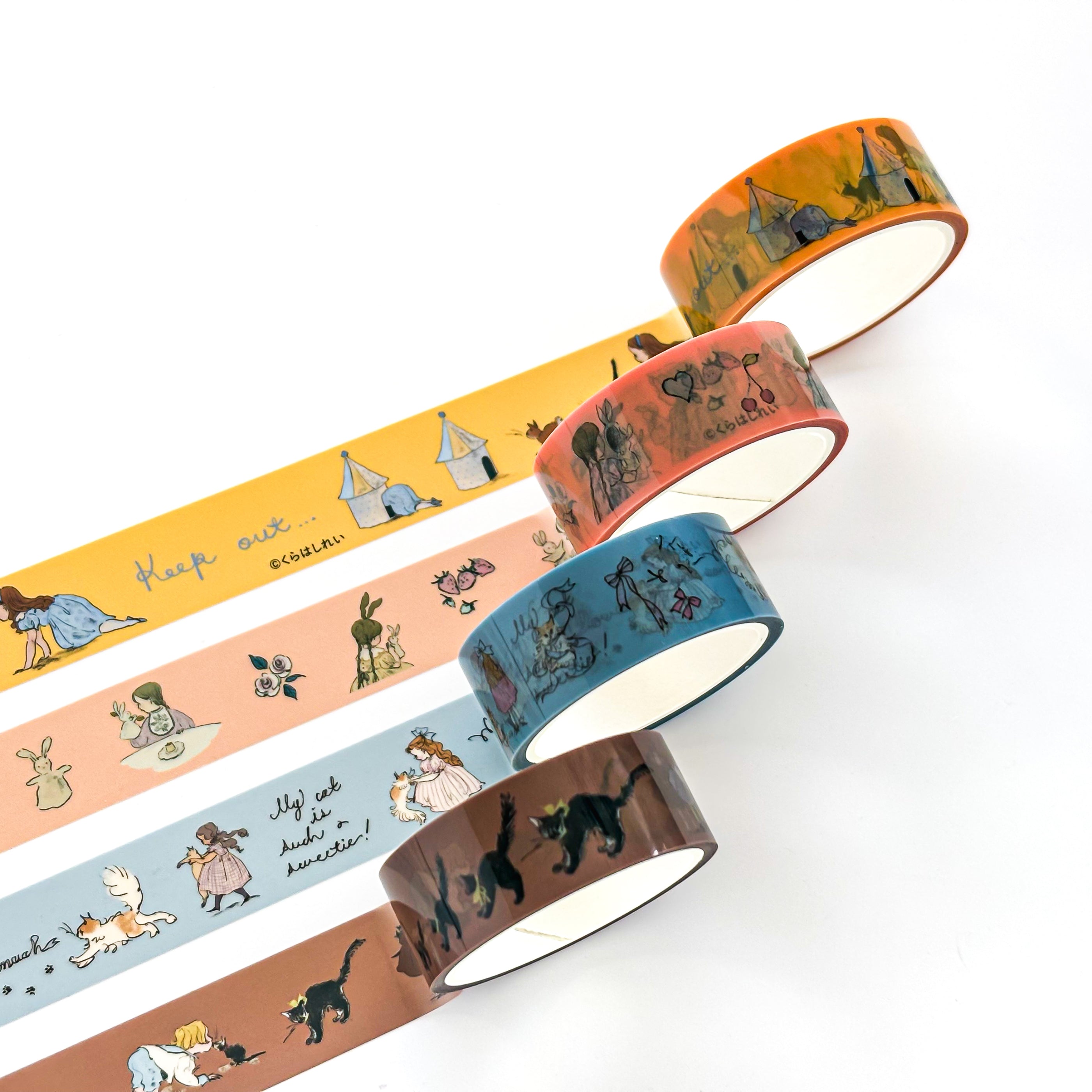 Rei Kurahashi / Clear Tape - Friends (yellow)