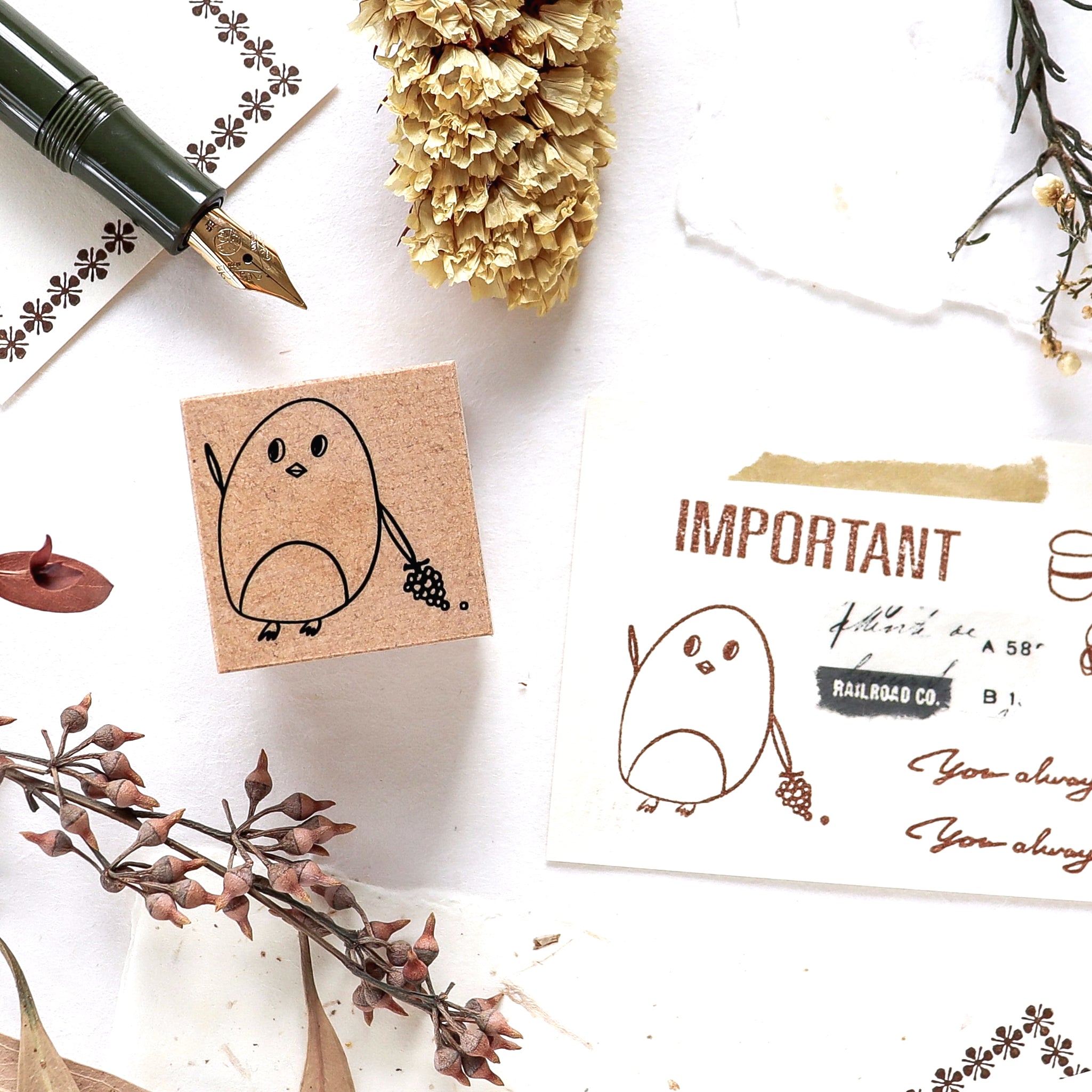 Subikiawa / Rubber Stamp - bring