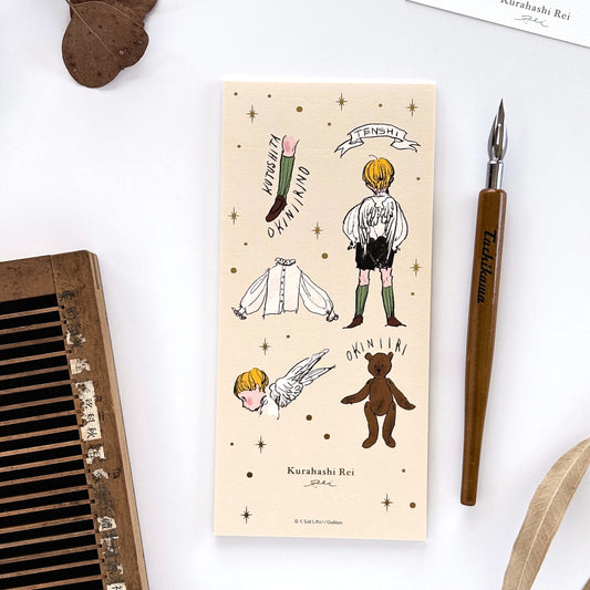 くらはしれい / 一筆箋「天使あれこれ」