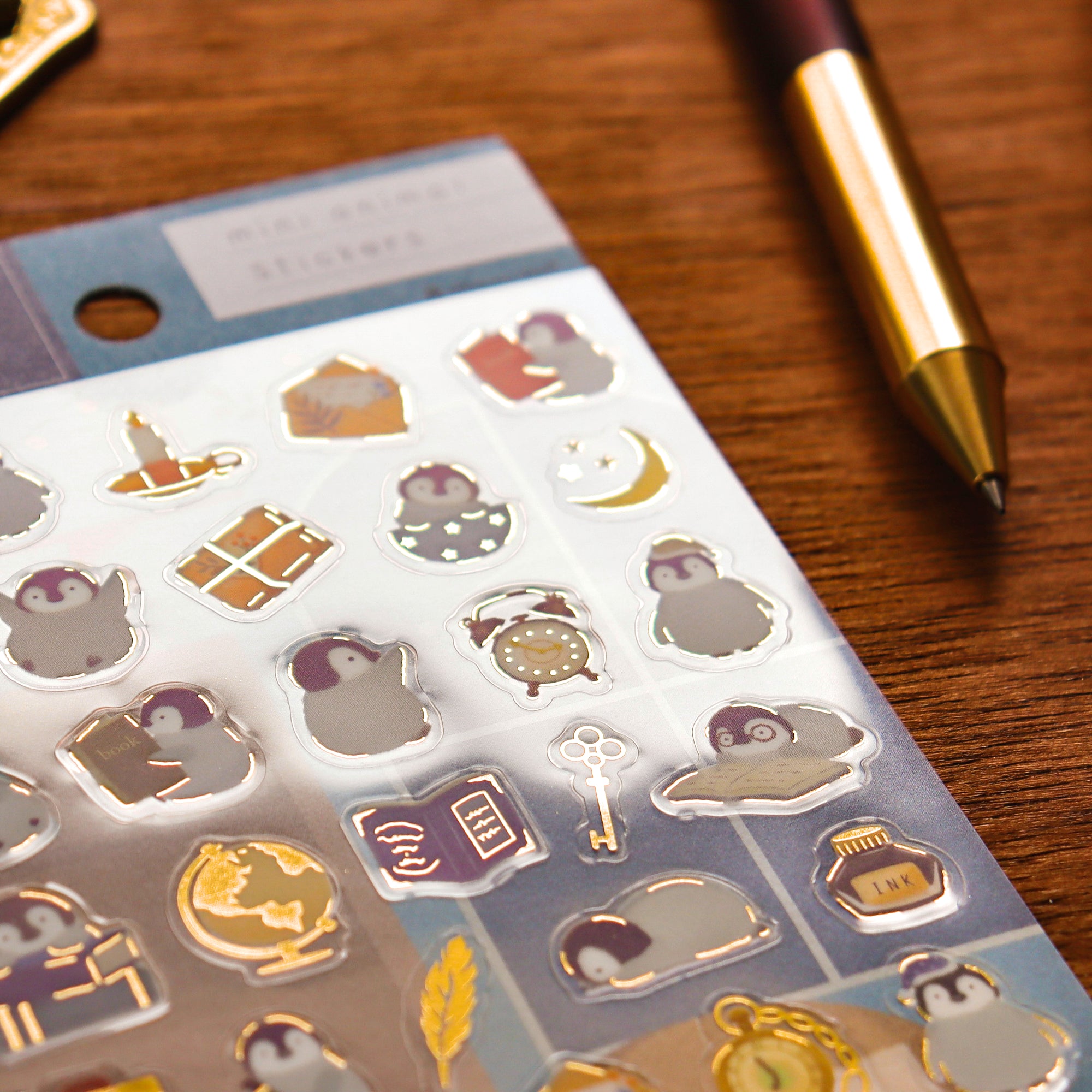 Shiny Stickers - Penguin