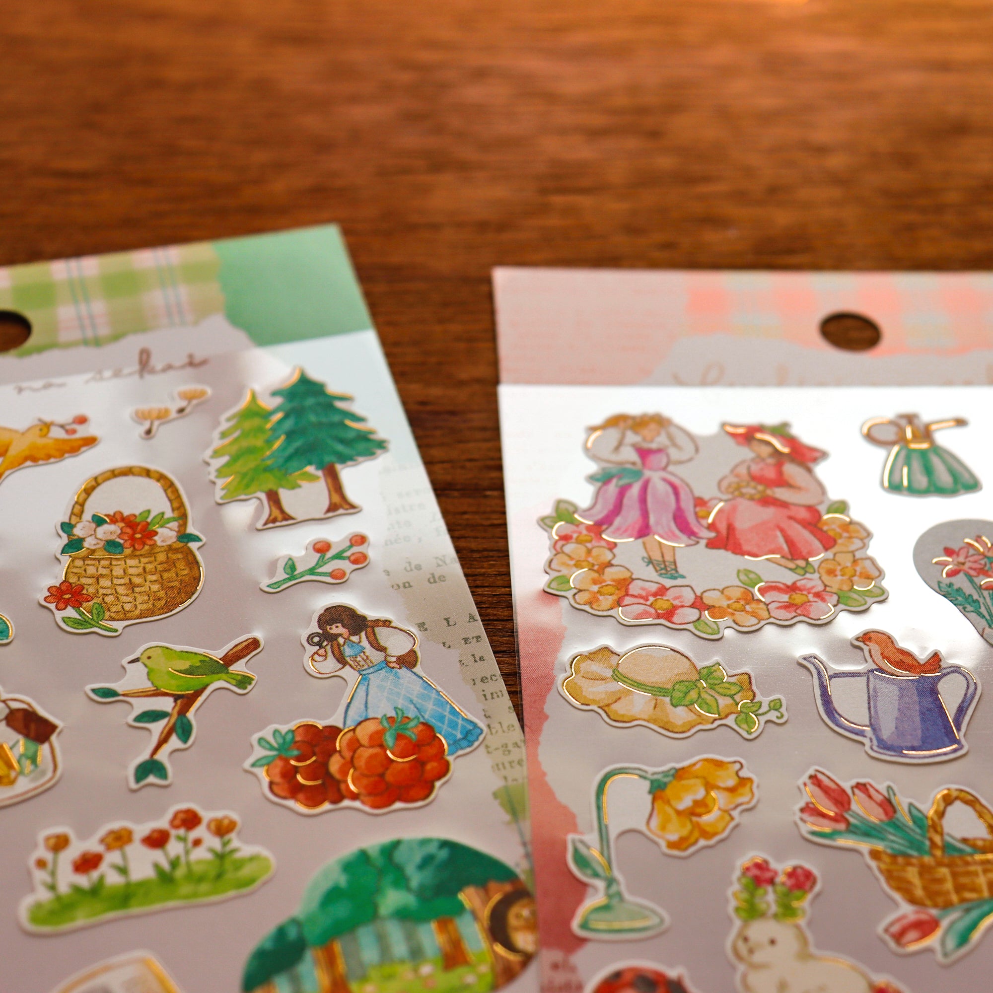 Mind Wave / Stickers - Flower Garden