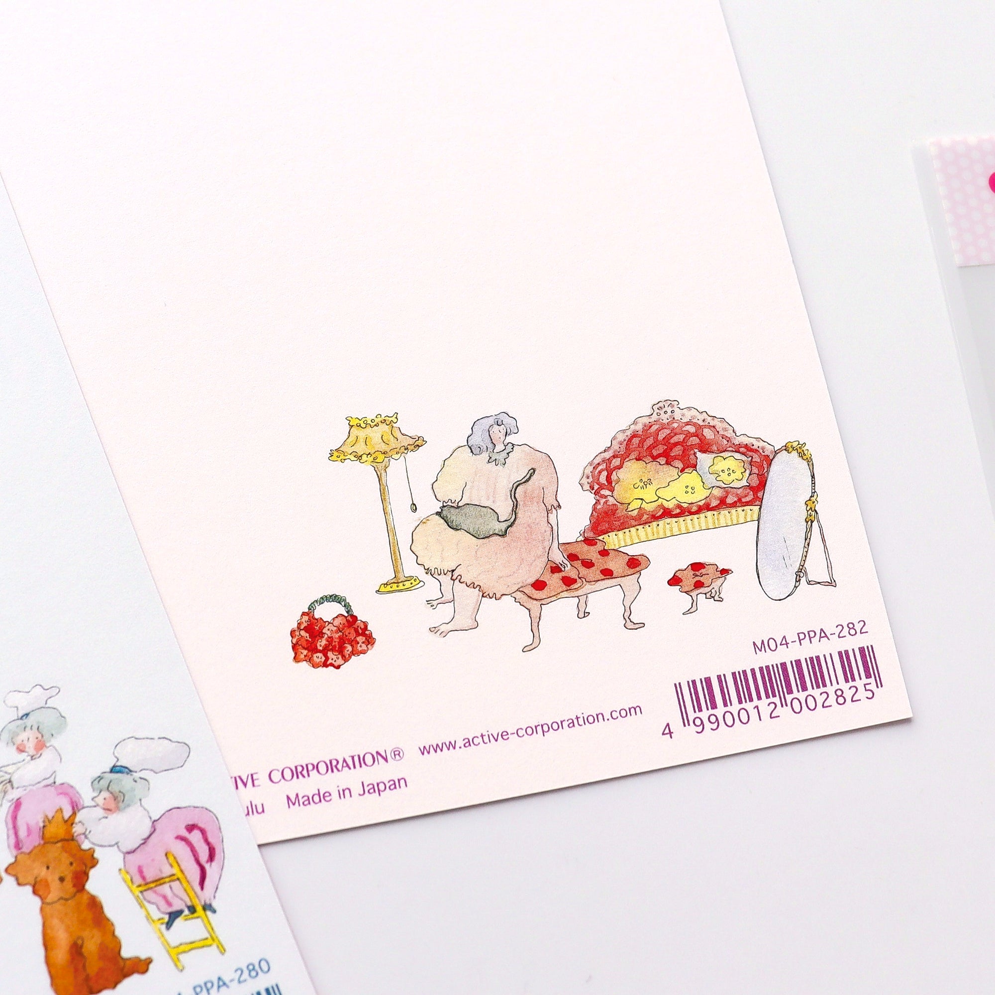 dodolulu / Postcard - dressing corner