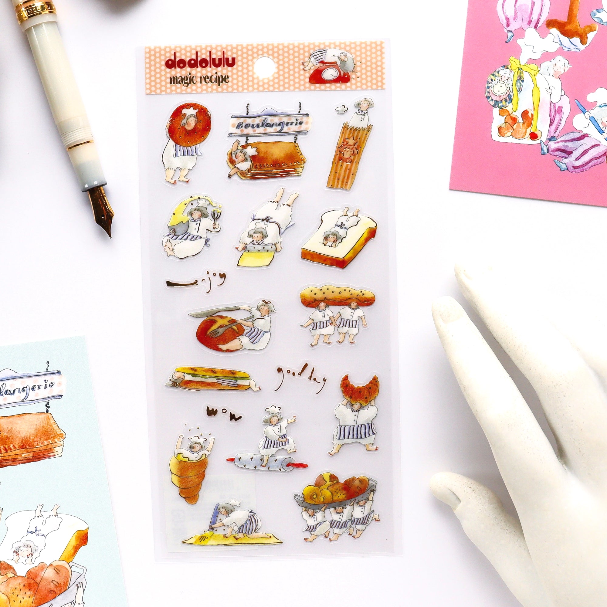 dodolulu / Foil-stamped Stickers - magic recipe