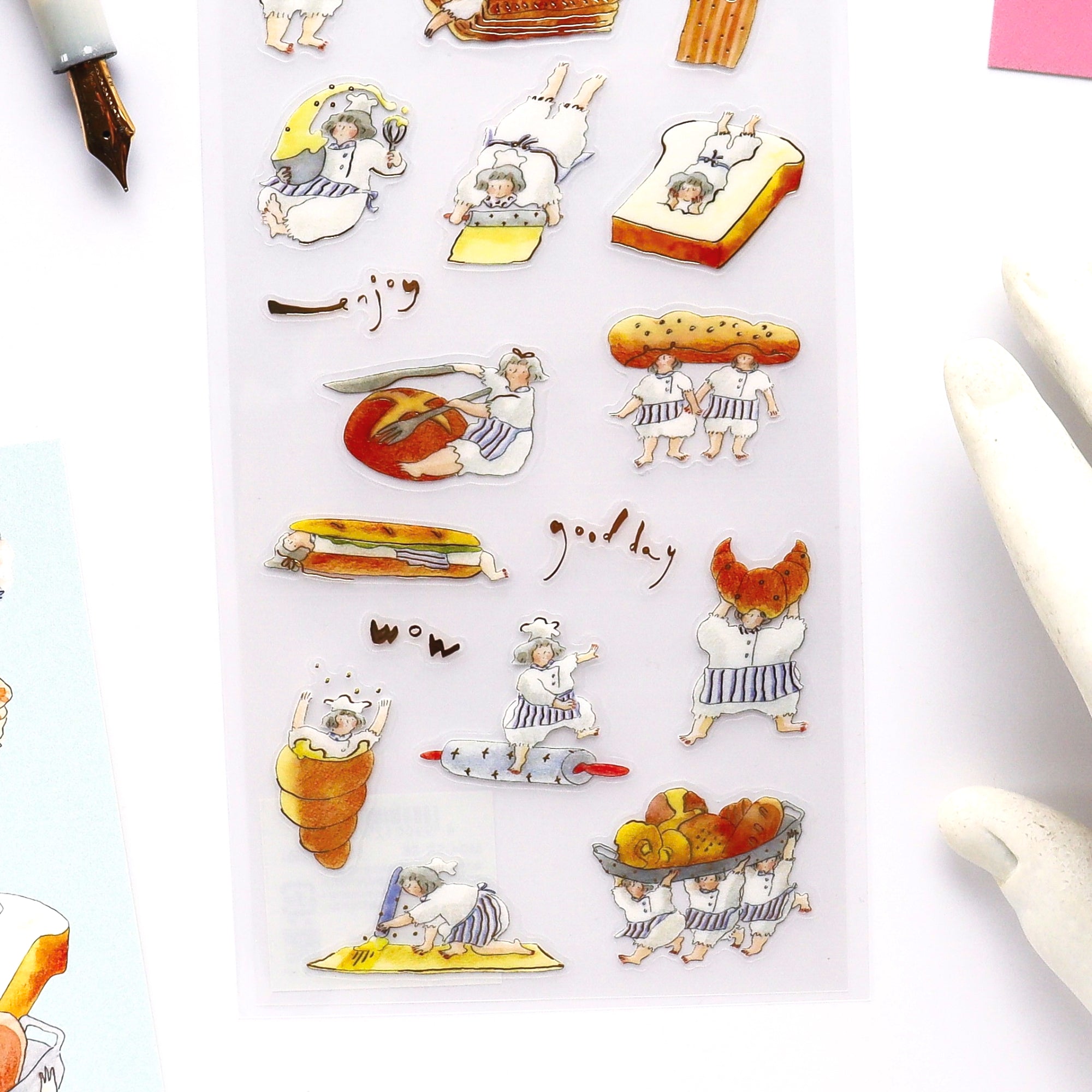 dodolulu / Foil-stamped Stickers - magic recipe