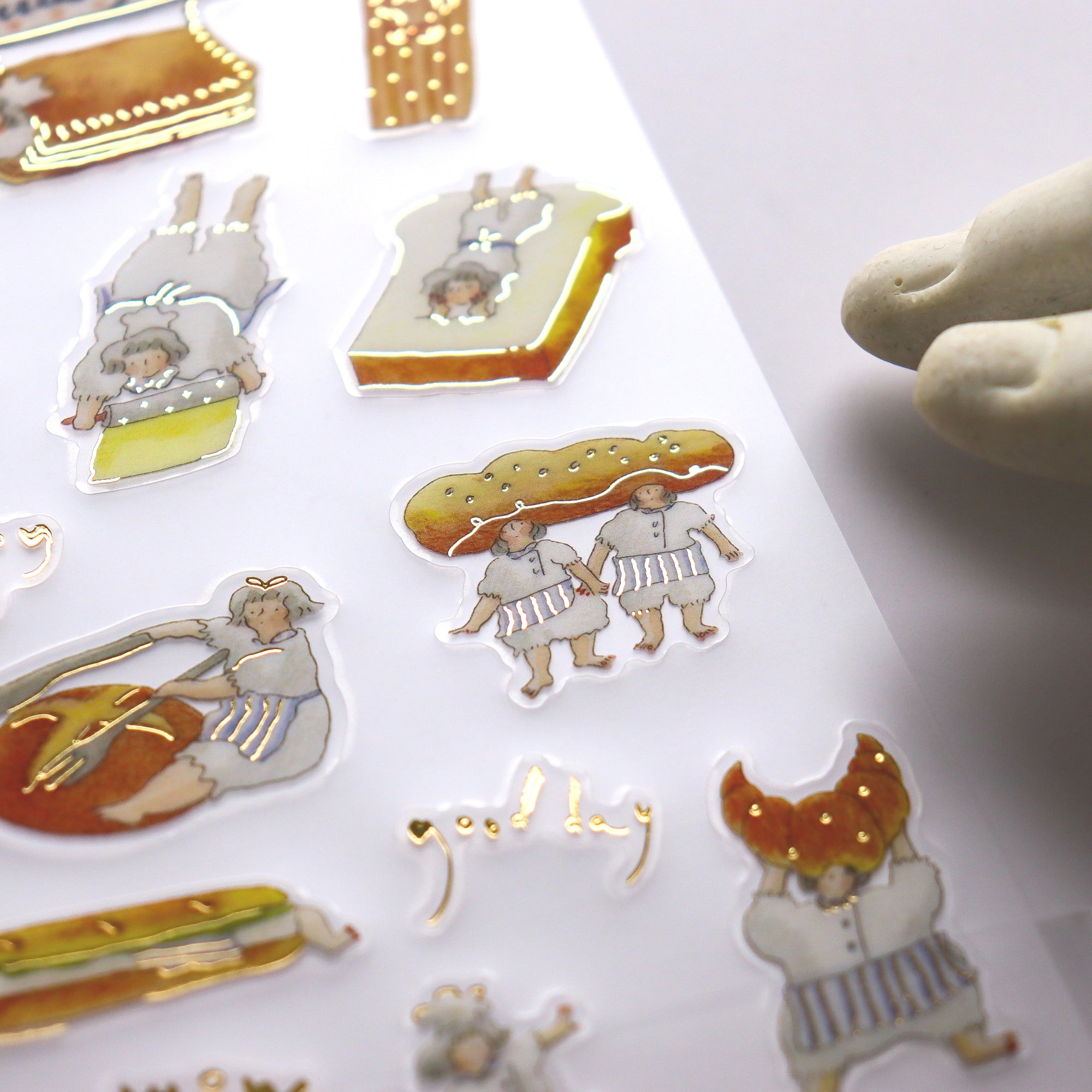 dodolulu / Foil-stamped Stickers - magic recipe