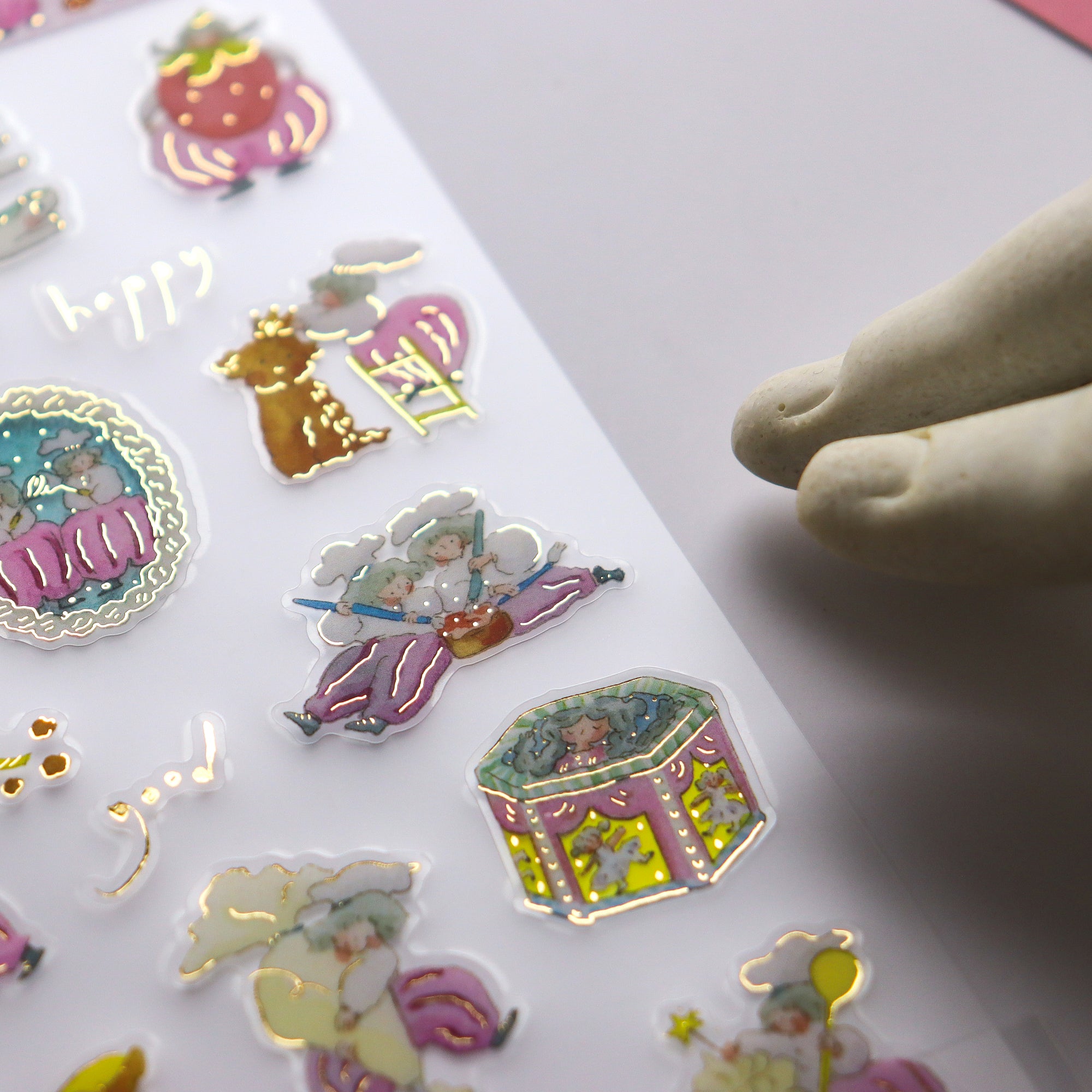 dodolulu / Foil-stamped Stickers - chocolatier