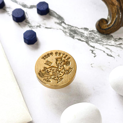 Obi1 / Sealing Wax Head Piece - Retro Post