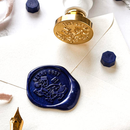 Obi1 / Sealing Wax Head Piece - Retro Post