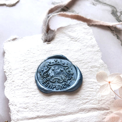 Obi1 / Sealing Wax Head Piece - Flapjack Octopus