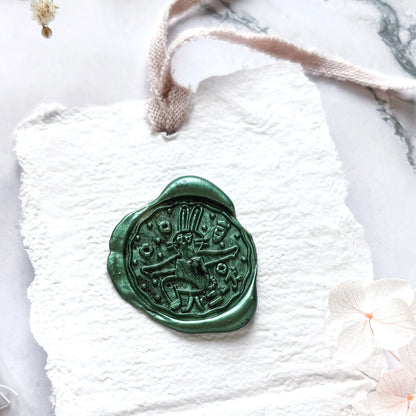 Obi1 / Sealing Wax Head Piece - Bunny