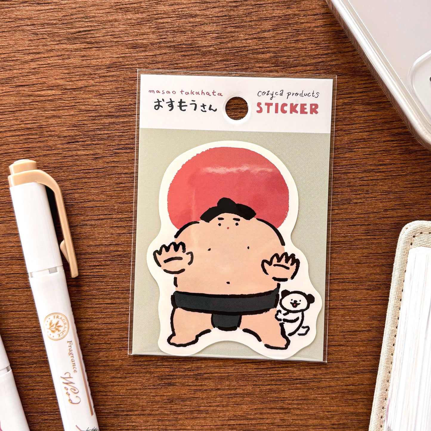 Masao Takahata / Vinyl Sticker - Sumo Wrestler