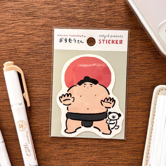Masao Takahata / Vinyl Sticker - Sumo Wrestler