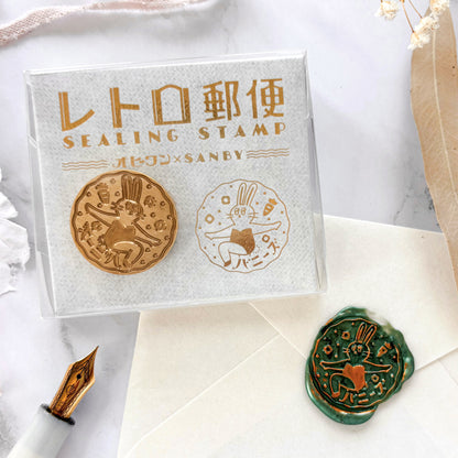 Obi1 / Sealing Wax Head Piece - Bunny