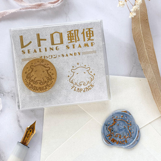 Obi1 / Sealing Wax Head Piece - Flapjack Octopus