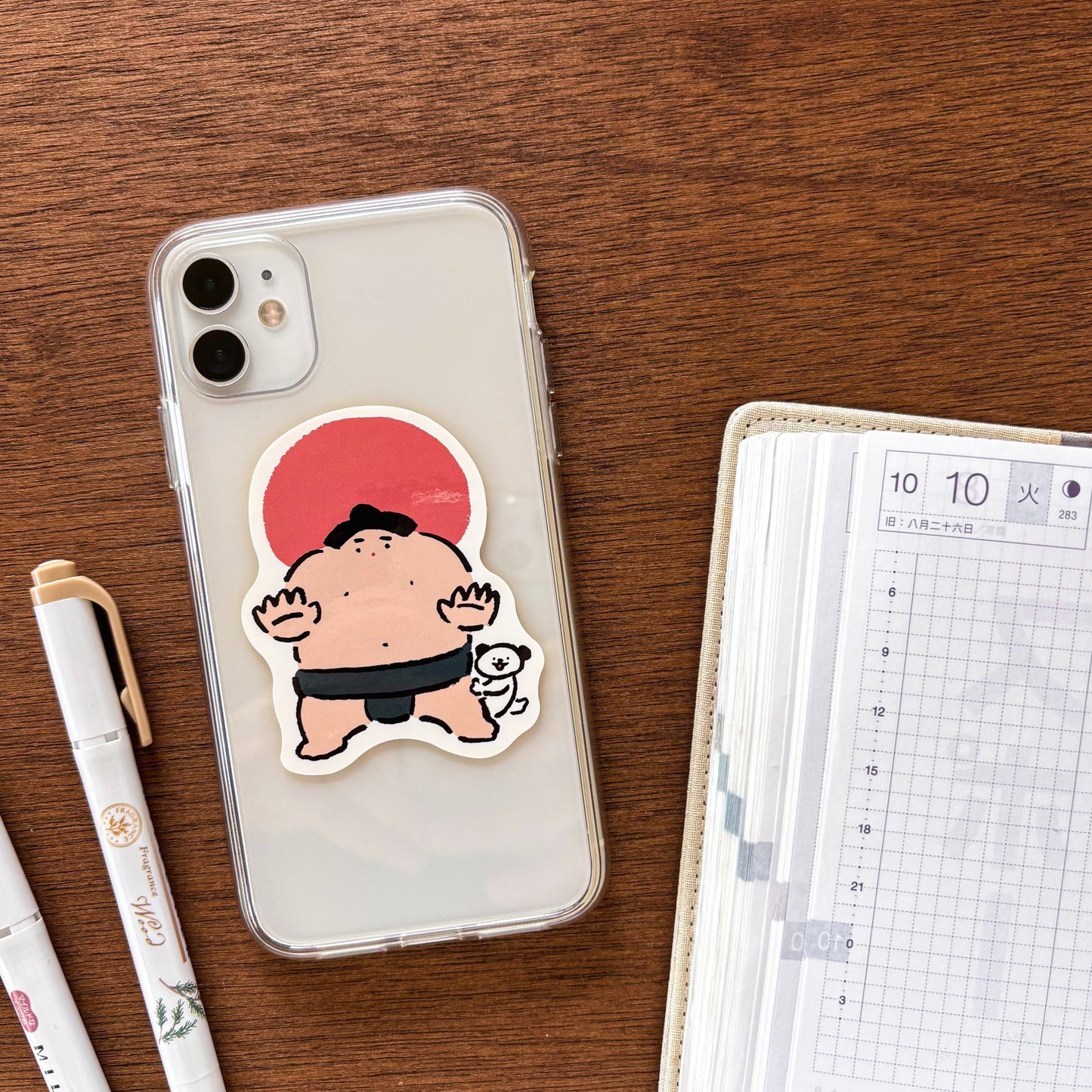 Masao Takahata / Vinyl Sticker - Sumo Wrestler