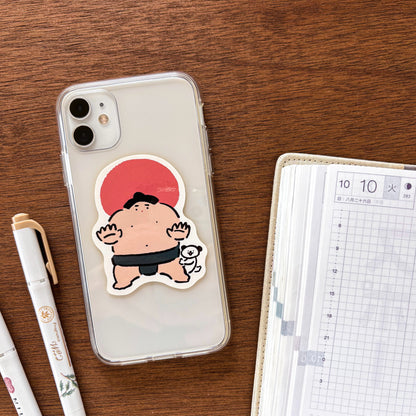 Masao Takahata / Vinyl Sticker - Sumo Wrestler