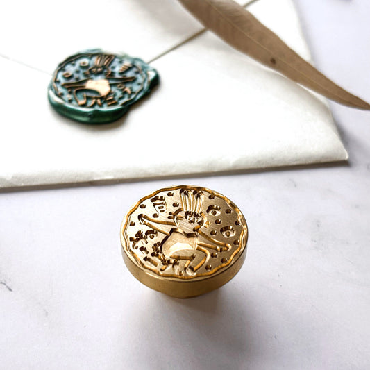 Obi1 / Sealing Wax Head Piece - Bunny