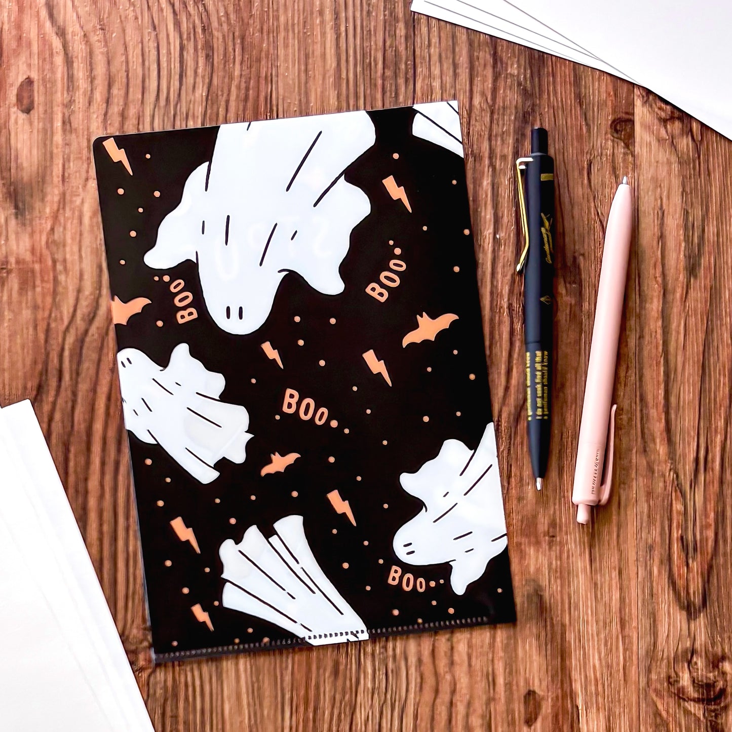 Obi1 / Clear Folder - Ghost Post (A5 Size)