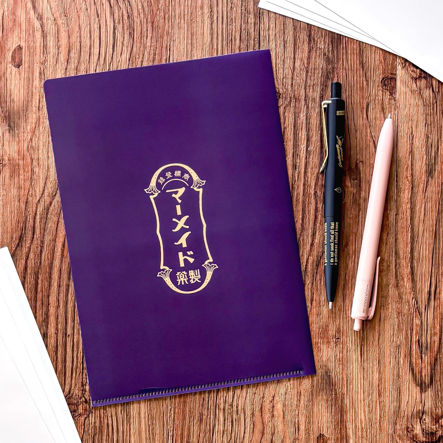 Obi1 / Clear Folder - Mermaid Cosmetics (A5 Size)
