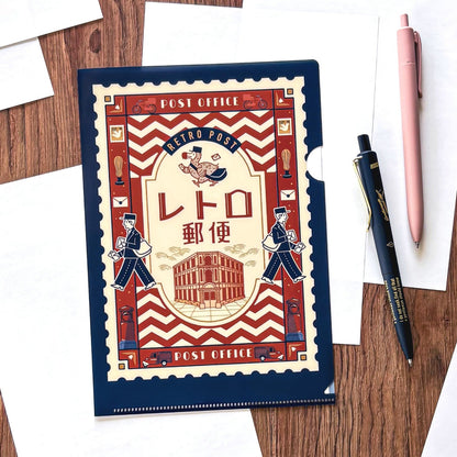 Obi1 / Clear Folder - Retro Post (A5 Size)