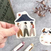 Necktie / Vinyl Sticker - Mt Fuji