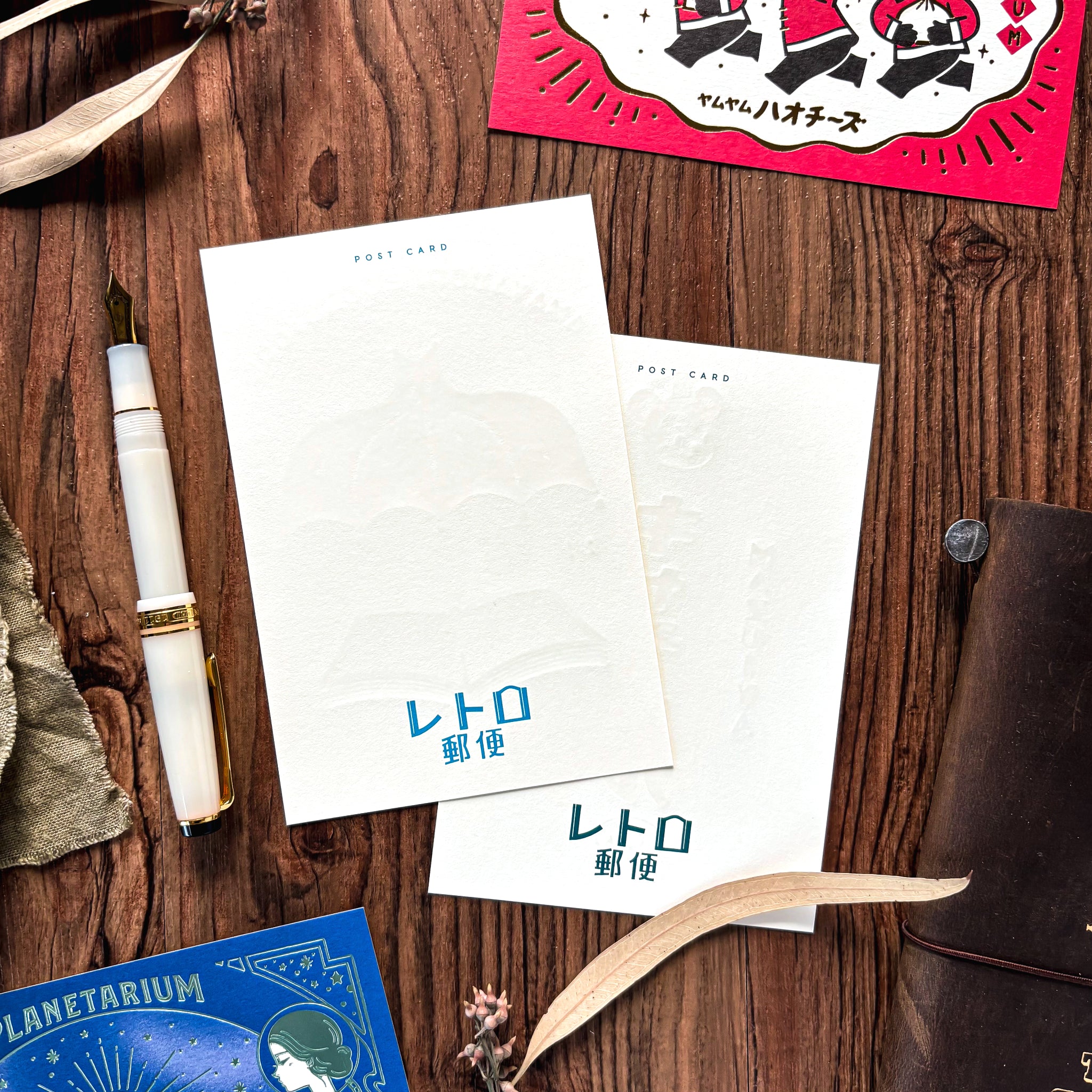 Obi1 / Shiny Postcard - Caramel