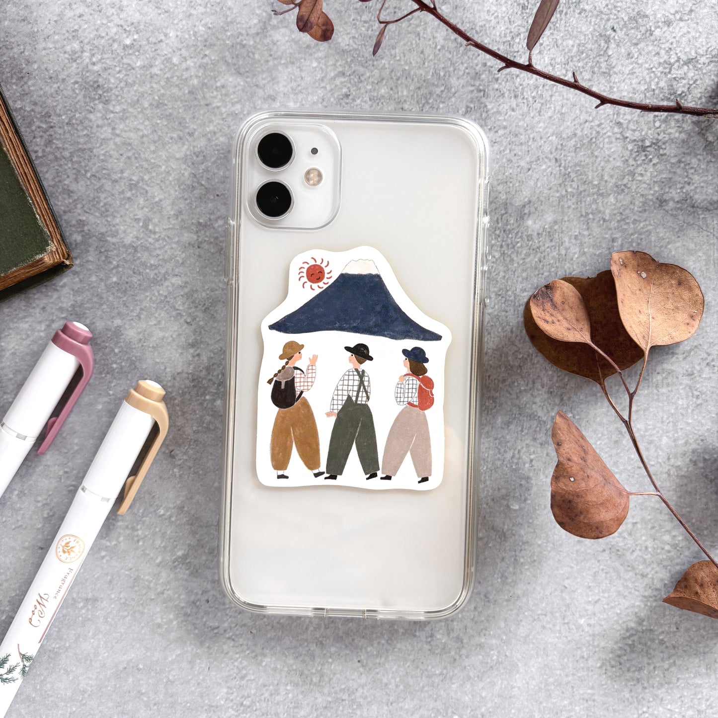 Necktie / Vinyl Sticker - Mt Fuji