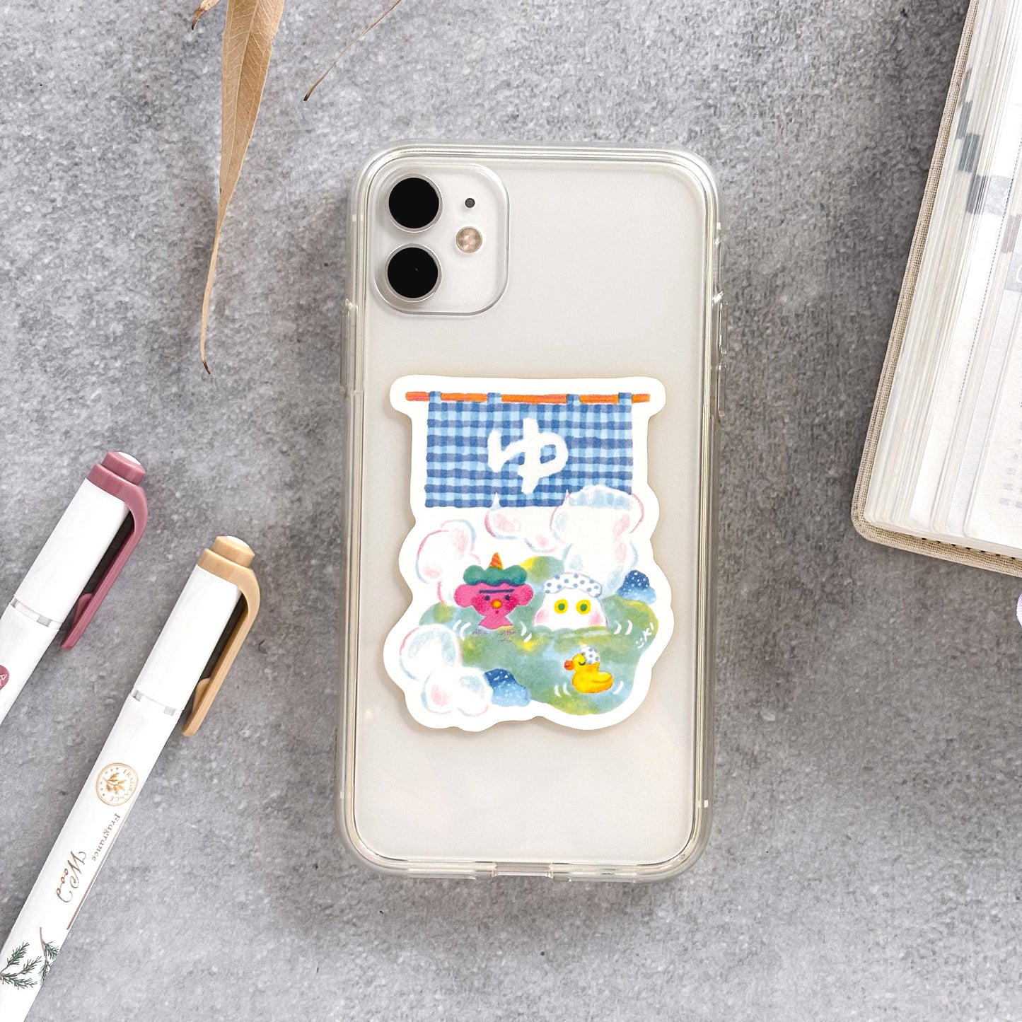 Yuki Itoi / Vinyl Sticker - Hot Springs