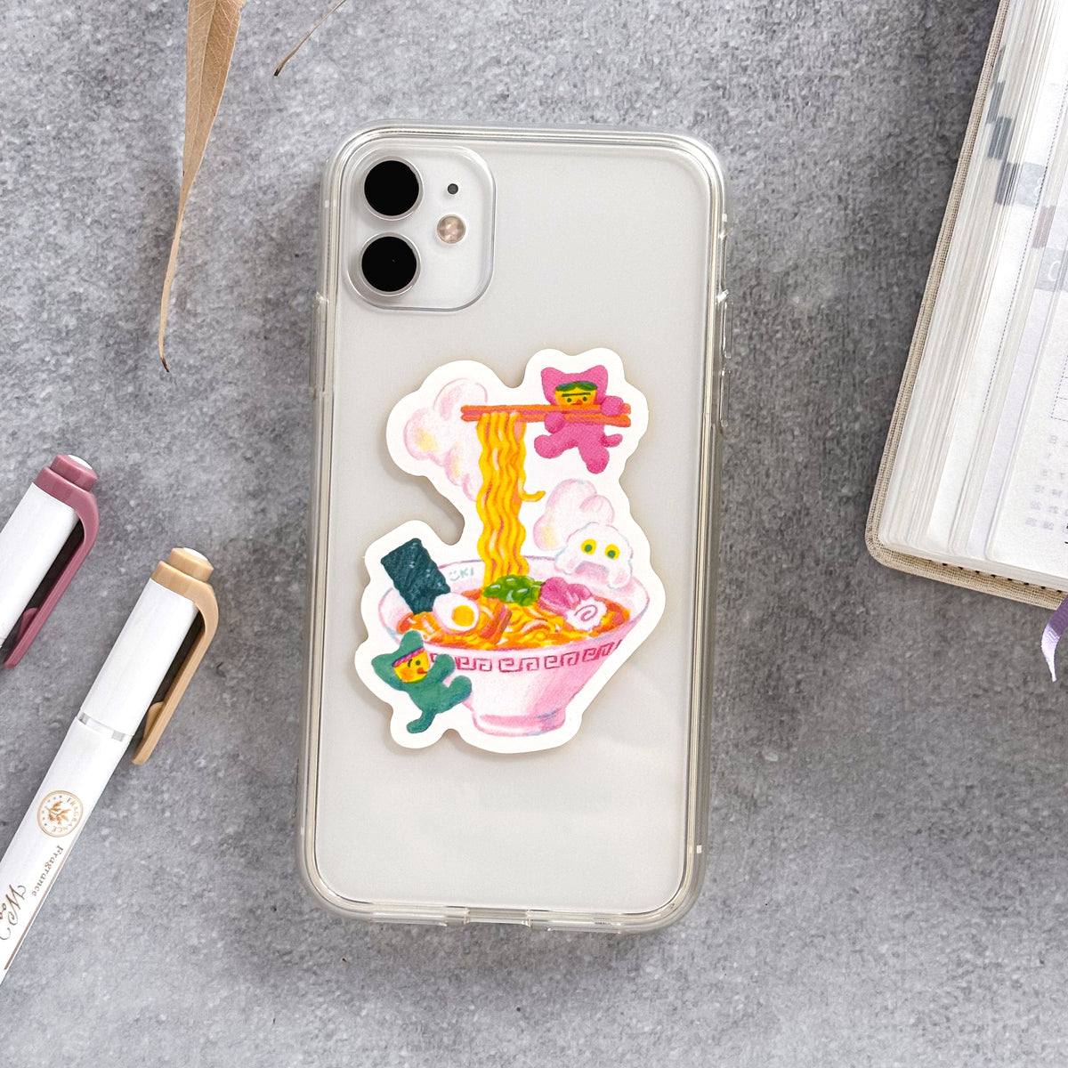 Yuki Itoi / Vinyl Sticker - Ramen Noodles