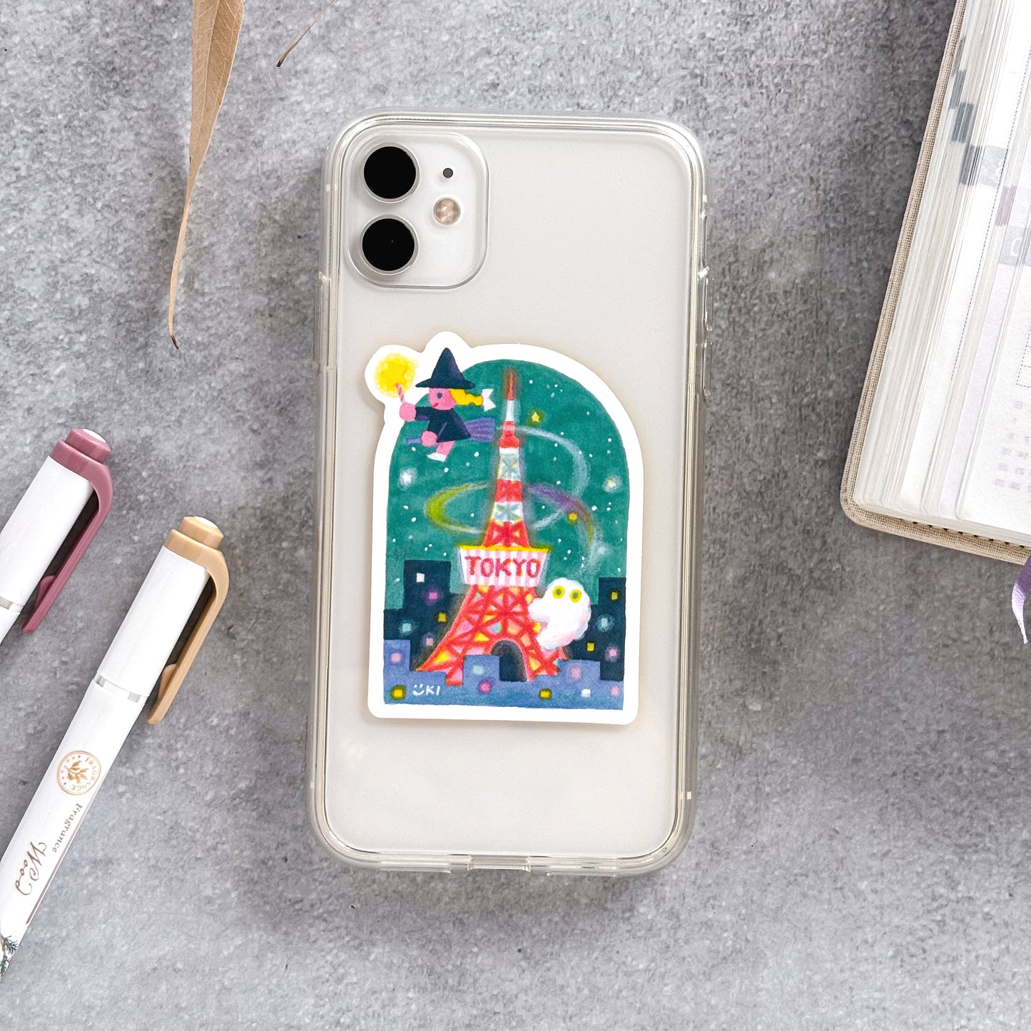 Yuki Itoi / Vinyl Sticker - Tokyo