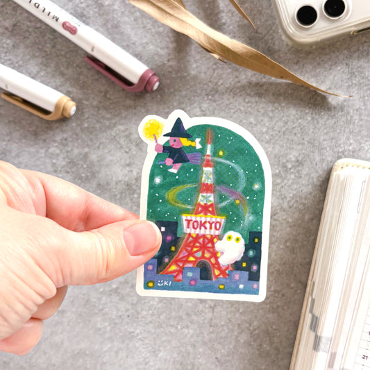 Yuki Itoi / Vinyl Sticker - Tokyo