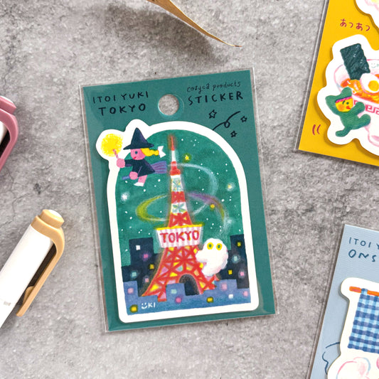 Yuki Itoi / Vinyl Sticker - Tokyo