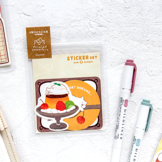 Furukawa Paper / Vinyl Sticker - Polar Bear (Set of 3 Stickers)