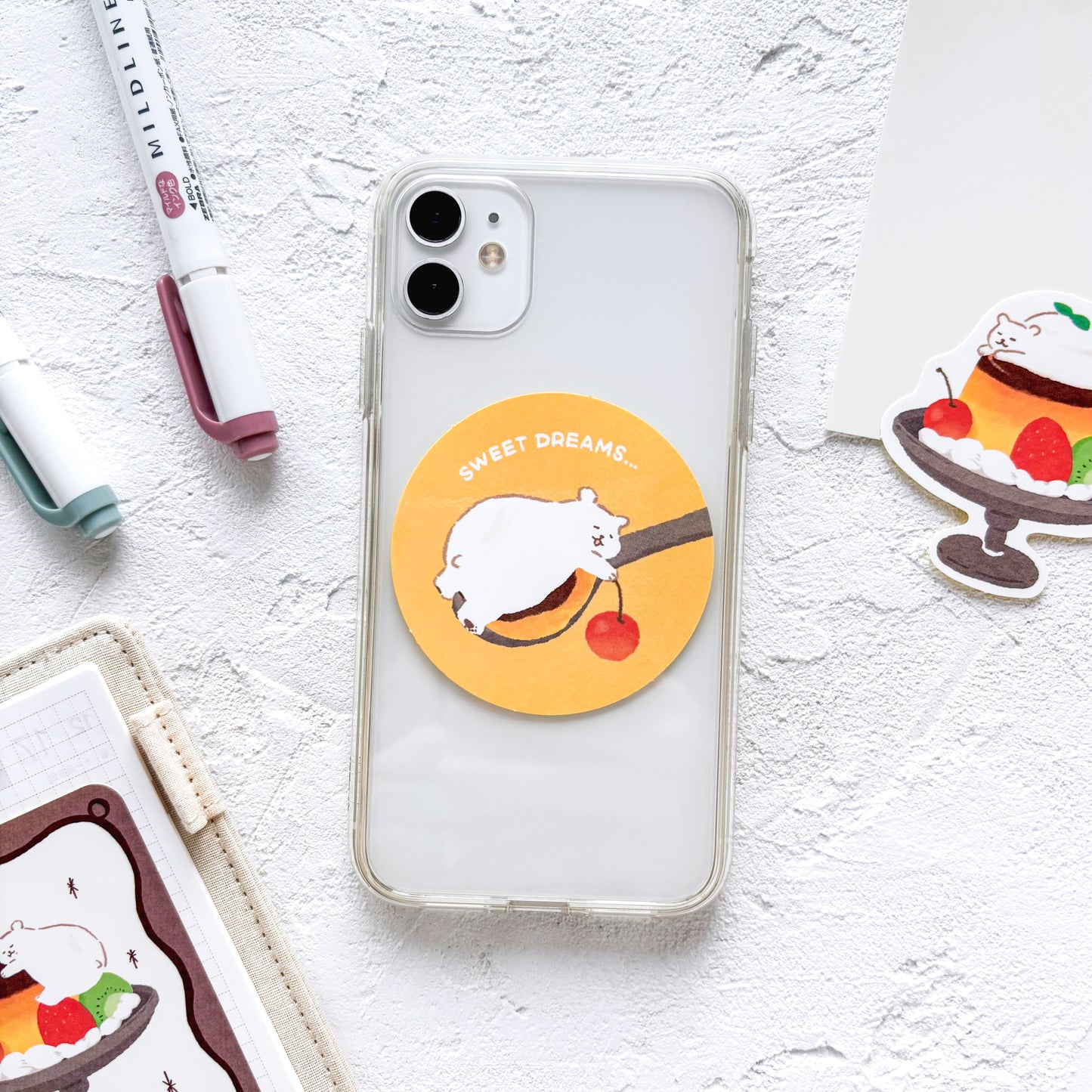 Furukawa Paper / Vinyl Sticker - Polar Bear (Set of 3 Stickers)