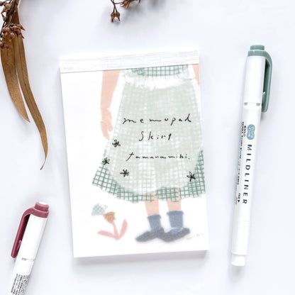 Miki Tamura / Memo Pad - Skirt