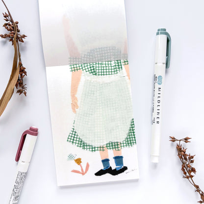 Miki Tamura / Memo Pad - Skirt