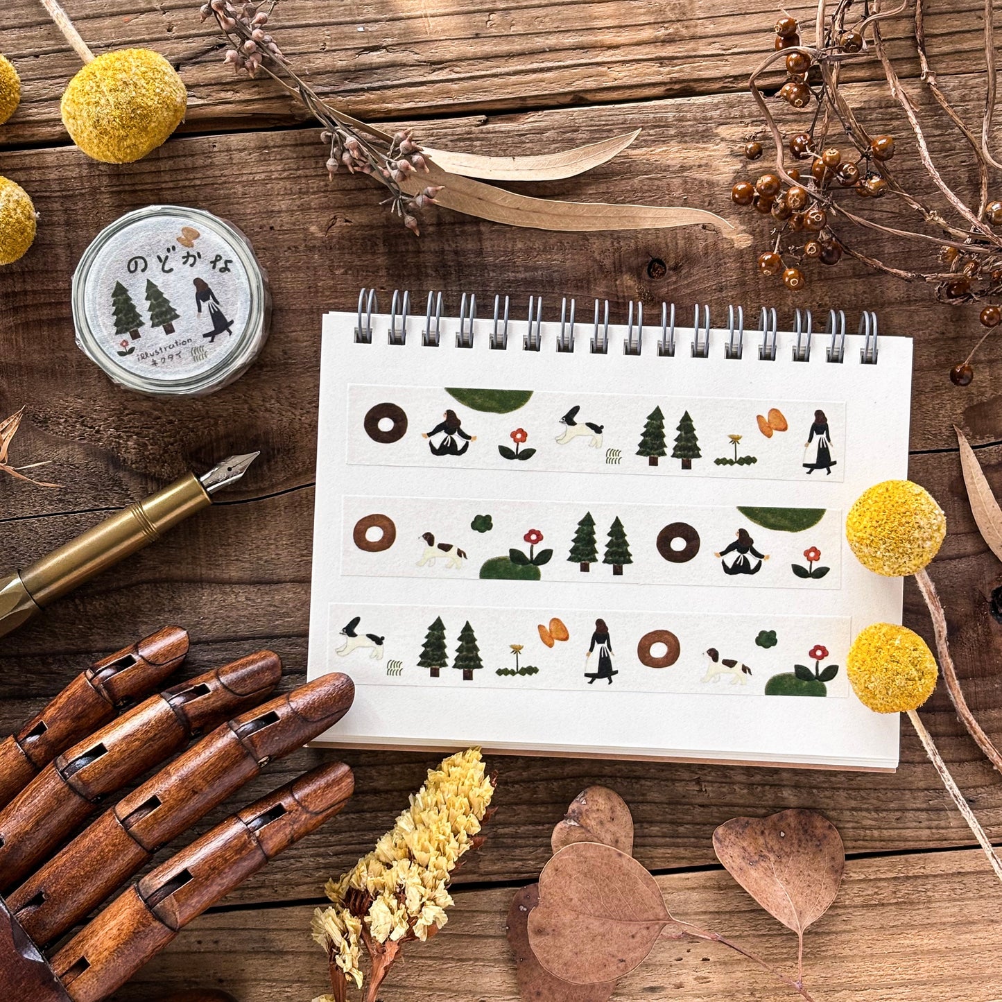 Necktie / Washi Tape - Calm