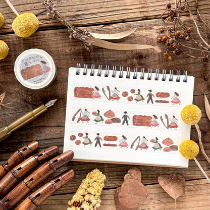 Necktie / Washi Tape - Dream about Bread