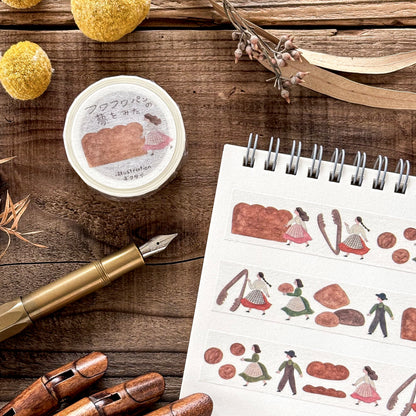 Necktie / Washi Tape - Dream about Bread