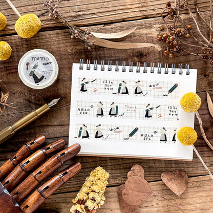 Necktie / Washi Tape - Memo